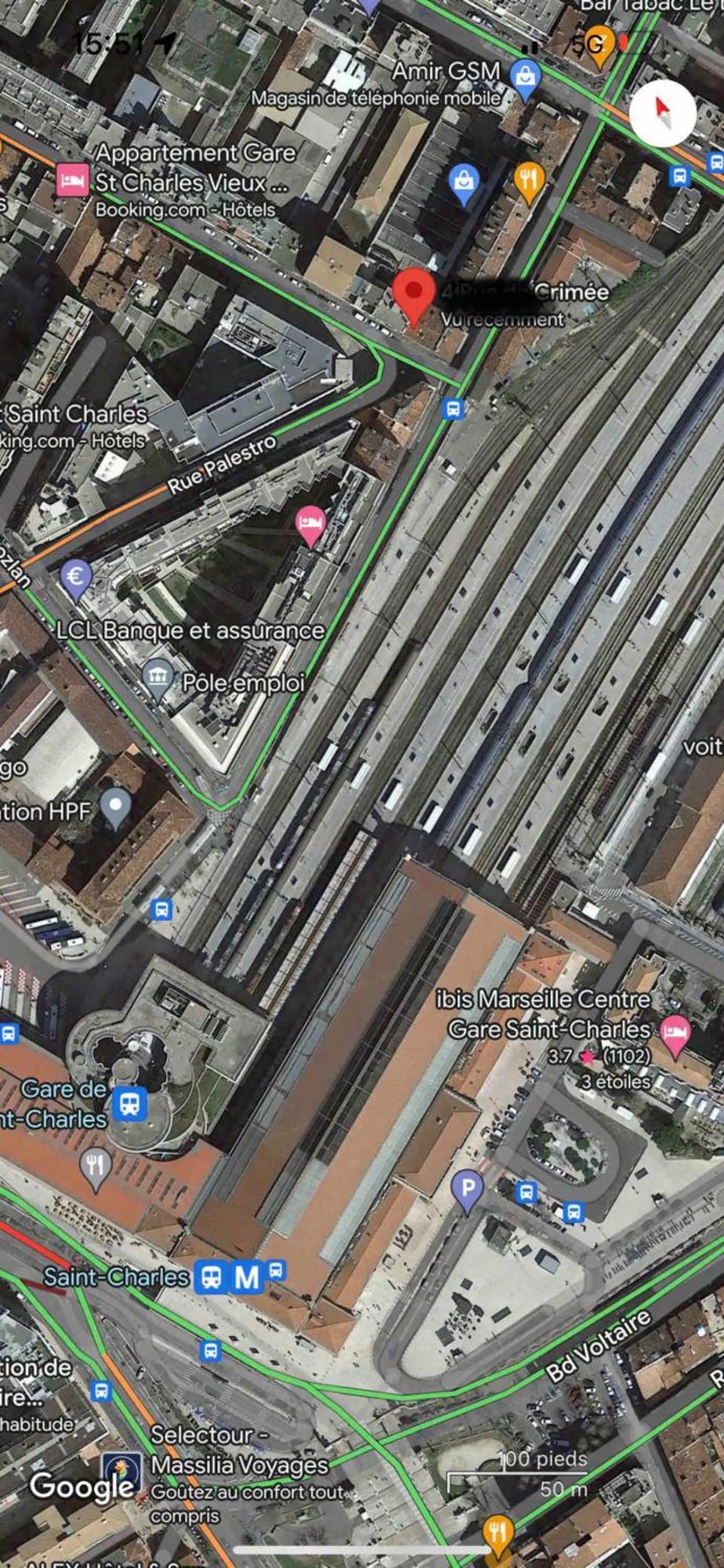 Appartamento Gare Saint Charles Tgv 6 Personnes Marsiglia Esterno foto